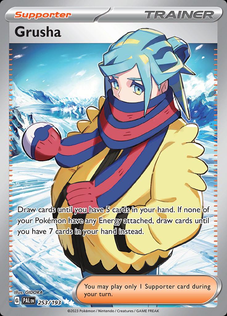 Pokémon TCG Grusha 253/193 SV02: Paldea Evolved UR Full Art Ungraded