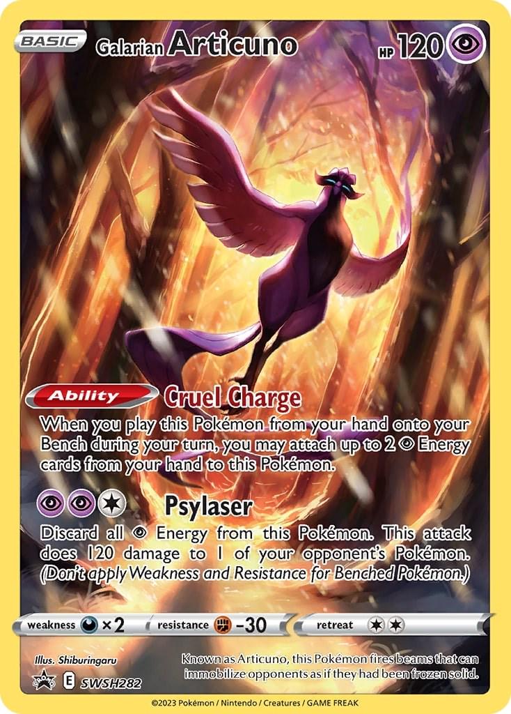 Pokémon TCG Galarian Articuno SWSH282 Sword & Shield Promo Full Art Ungraded