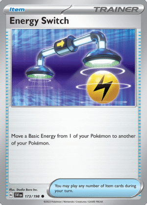 Pokémon TCG SV1: Scarlet & Violet Base 173/198 Energy Switch Common Ungraded