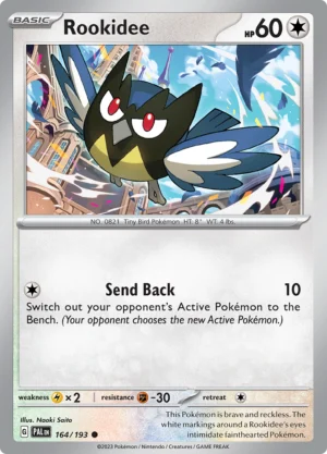Pokémon TCG SV2: Paldea Evolved 164/193 Rookidee Common Ungraded