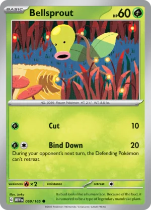 Pokémon TCG SV: Scarlet & Violet 151 069/165 Bellsprout Common Ungraded