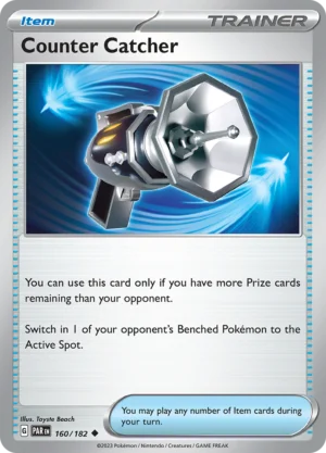 Pokémon TCG SV4: Paradox Rift 160/182 Counter Catcher Uncommon Ungraded