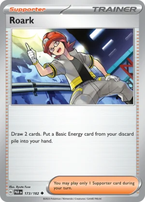 Pokémon TCG SV4: Paradox Rift 173/182 Roark Uncommon Ungraded