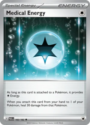 Pokémon TCG SV4: Paradox Rift 182/182 Medical Energy Uncommon Ungraded
