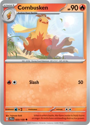Pokémon TCG SV9: Journey Together 023/159 Combusken Uncommon Ungraded