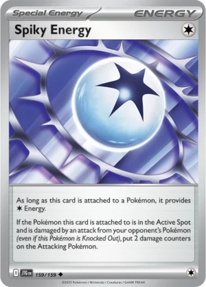 Pokémon TCG SV9: Journey Together 159/159 Spiky Energy Uncommon Ungraded