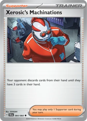 Pokémon TCG SV: Shrouded Fable 064/064 Xerosic's Machinations Uncommon Ungraded