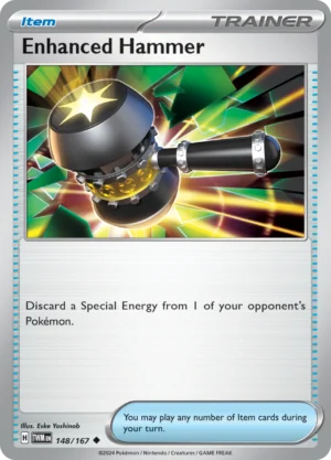 Pokémon TCG SV6: Twilight Masquerade 148/167 Enhanced Hammer Uncommon Ungraded