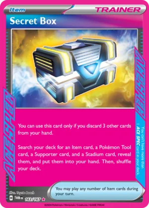 Pokémon TCG SV6: Twilight Masquerade 163/167 Secret Box Ace Spec Ungraded