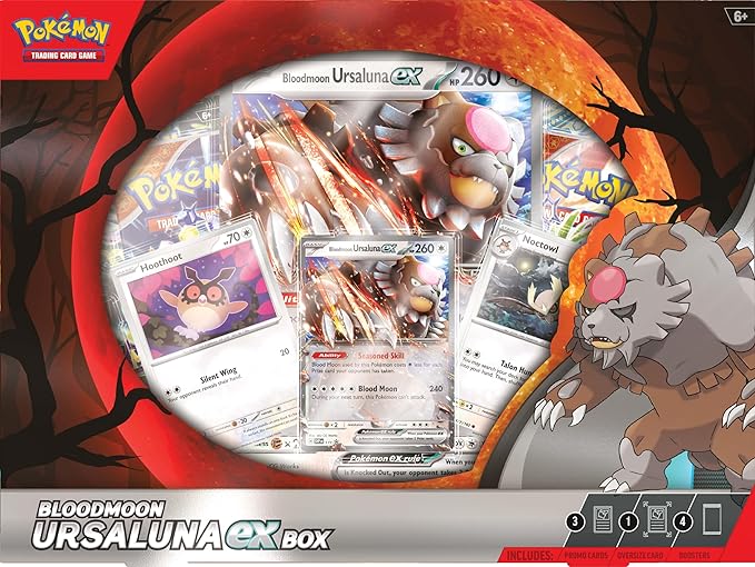 Pokemon TCG Box Set: Bloodmoon Ursaluna ex Box New - Image 3