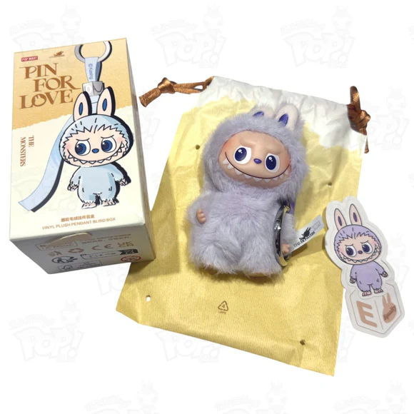 Popmart Labubu - THE MONSTERS PIN FOR LOVE SERIES - Letter Pendant Blind Box (A-M) - Factory Sealed Box New - Image 3