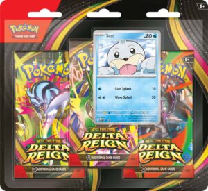 Pokémon TCG: Mega Evolution—Delta Reign Three-Booster Blister (Pre-Order)