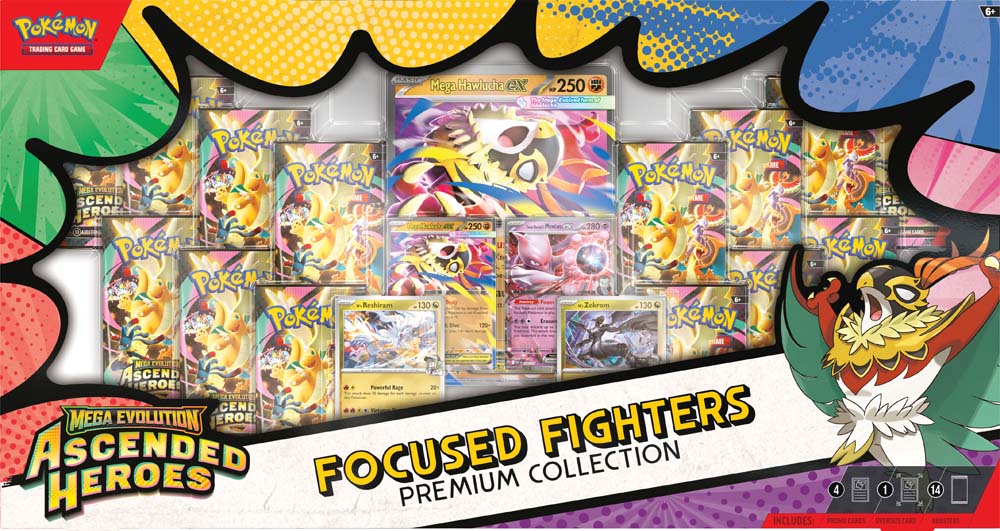 Pokémon TCG: Mega Evolution - Ascended Heroes Focused Fighters Premium Collection (Pre-Order) - Image 2