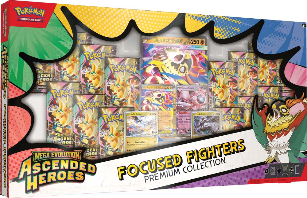 Pokémon TCG: Mega Evolution - Ascended Heroes Focused Fighters Premium Collection (Pre-Order)